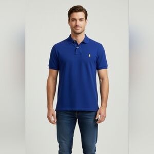 Ralph Lauren large polo shirt blue excellent condition